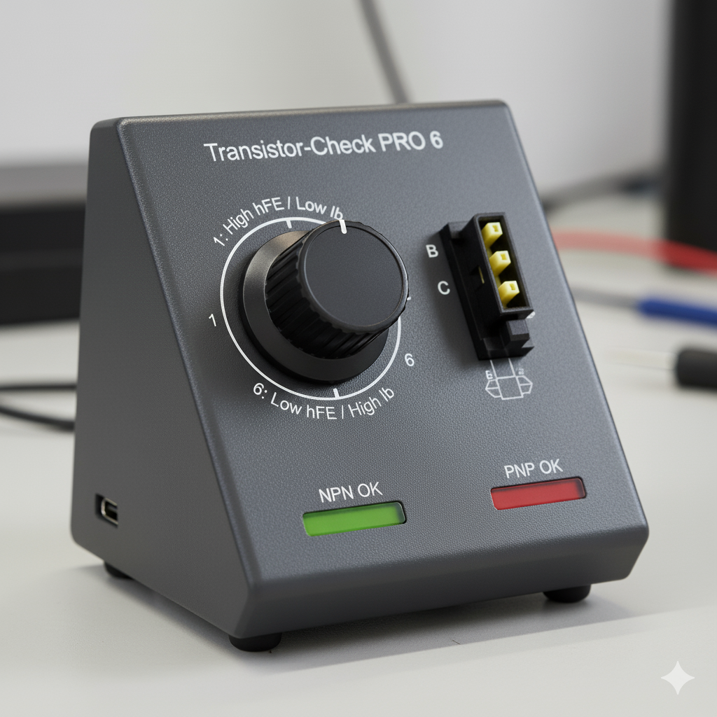 Projeto - Transistor Check - Testador de Transistor Automático